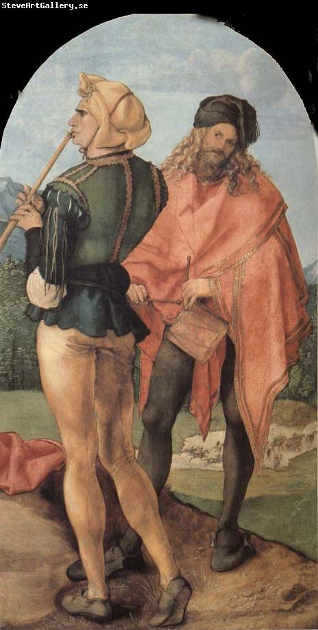 Albrecht Durer Piper and Drummer